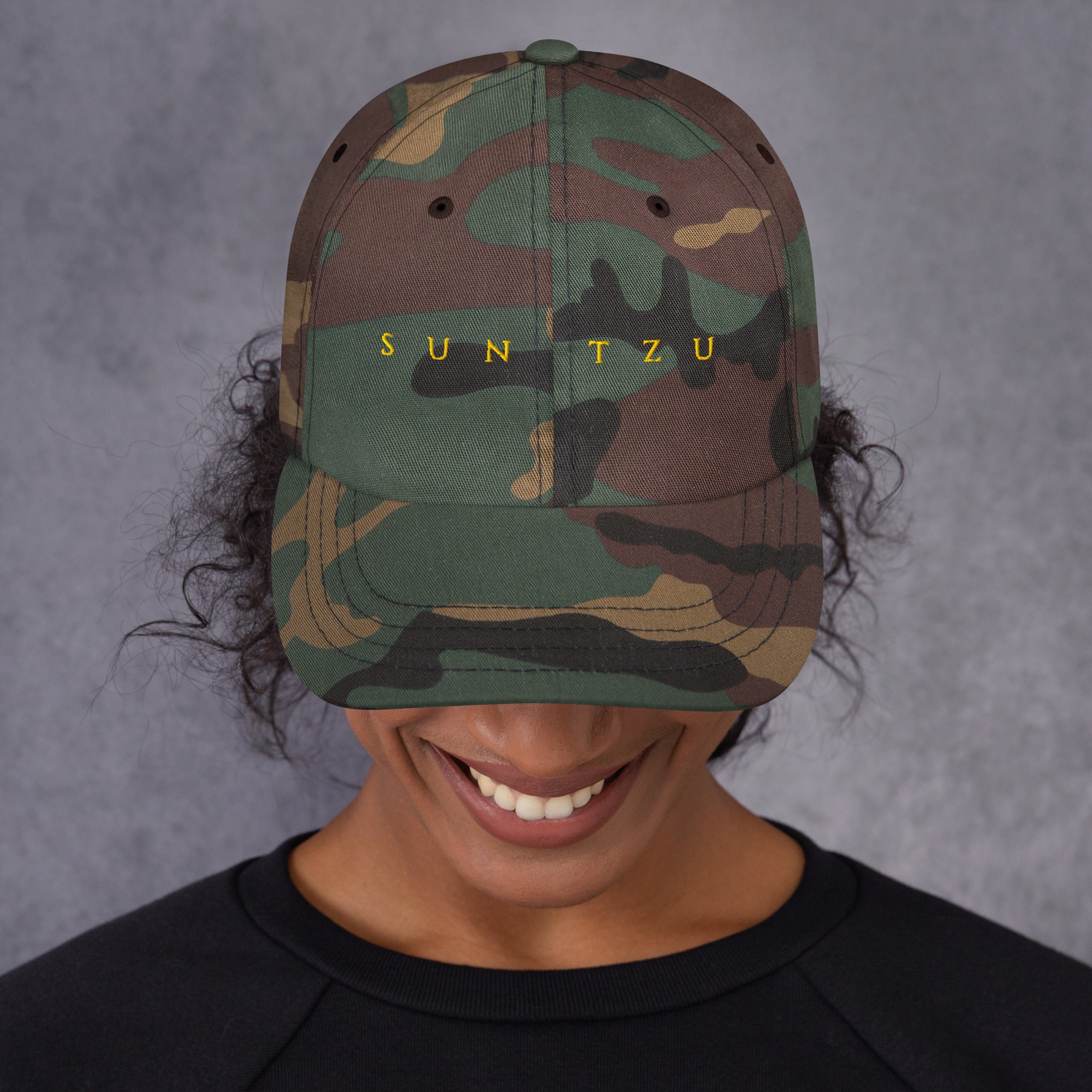 Sun Tzu - Unisex Hat (Gold Lettering)