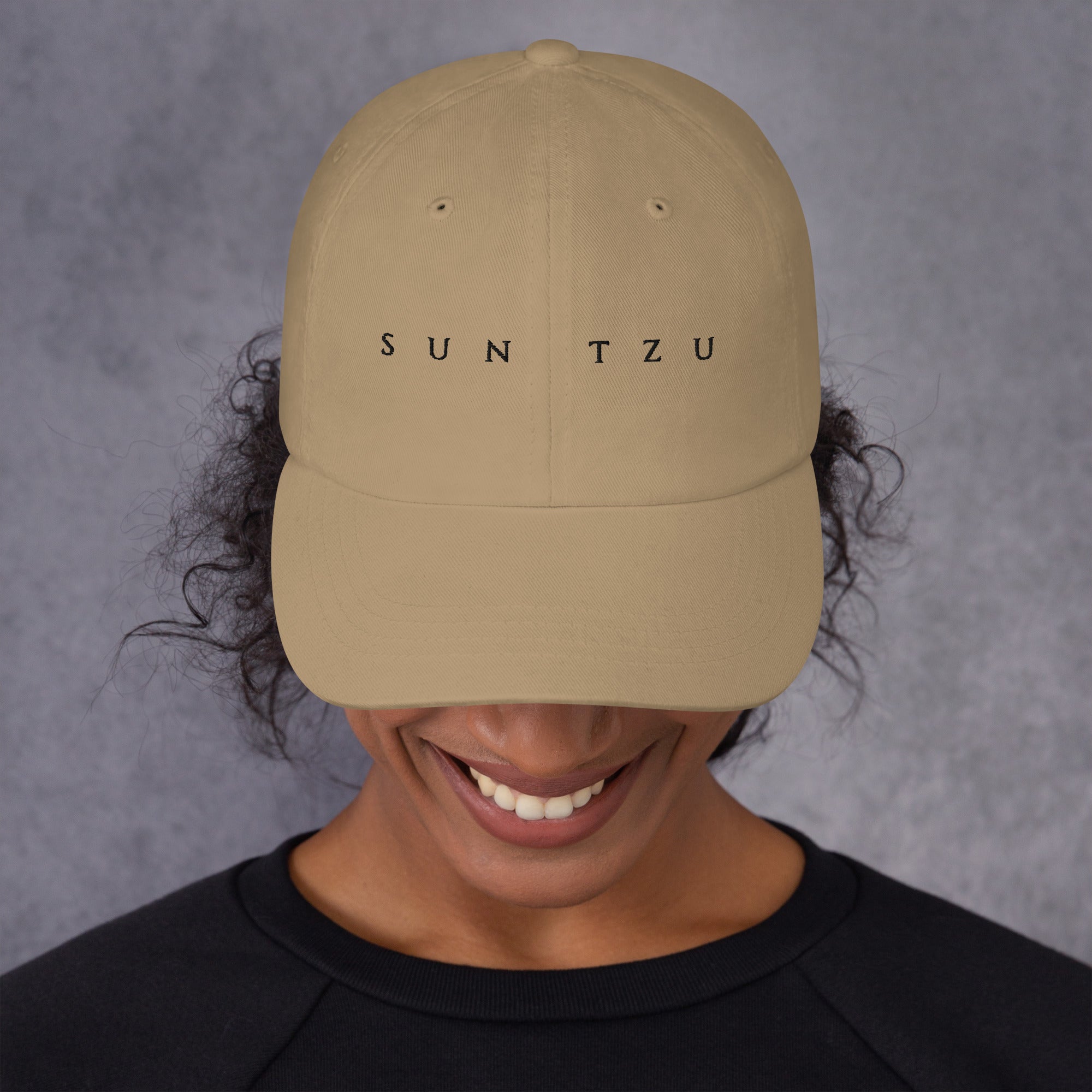 Sun Tzu - Unisex Hat (Black Lettering)
