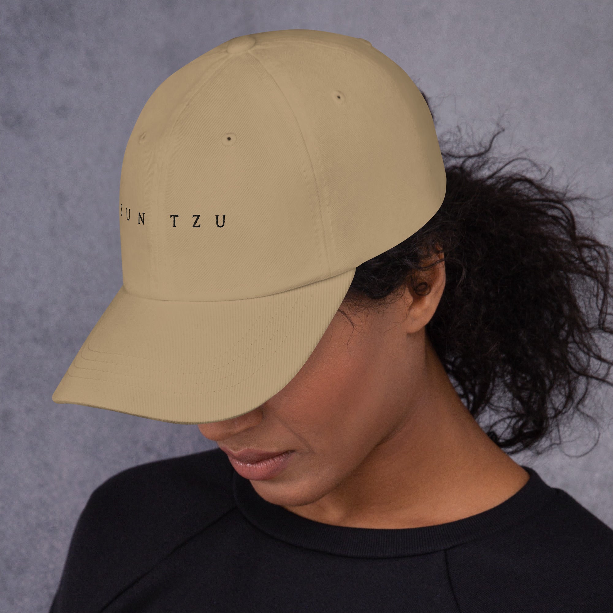 Sun Tzu - Unisex Hat (Black Lettering)