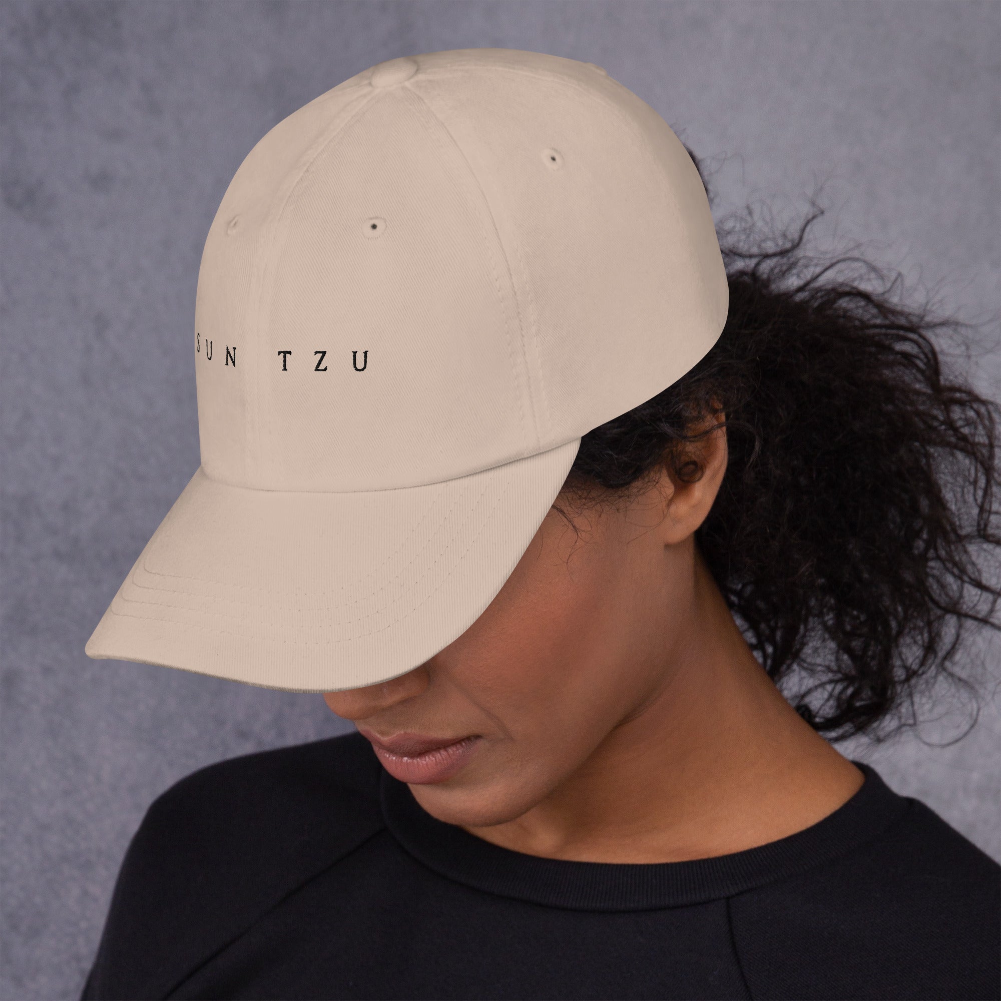 Sun Tzu - Unisex Hat (Black Lettering)
