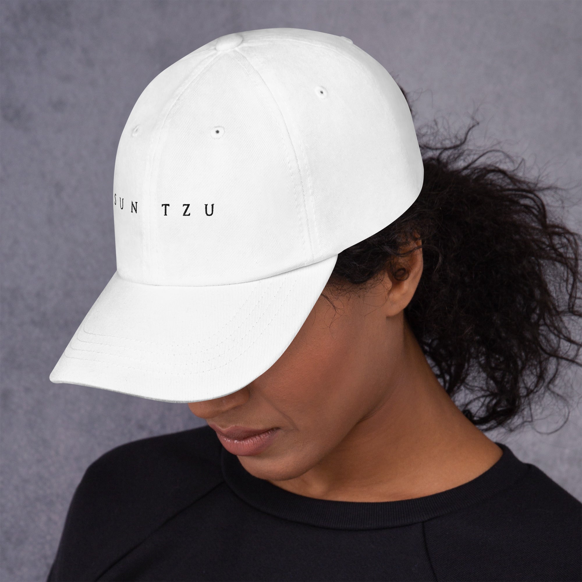 Sun Tzu - Unisex Hat (Black Lettering)