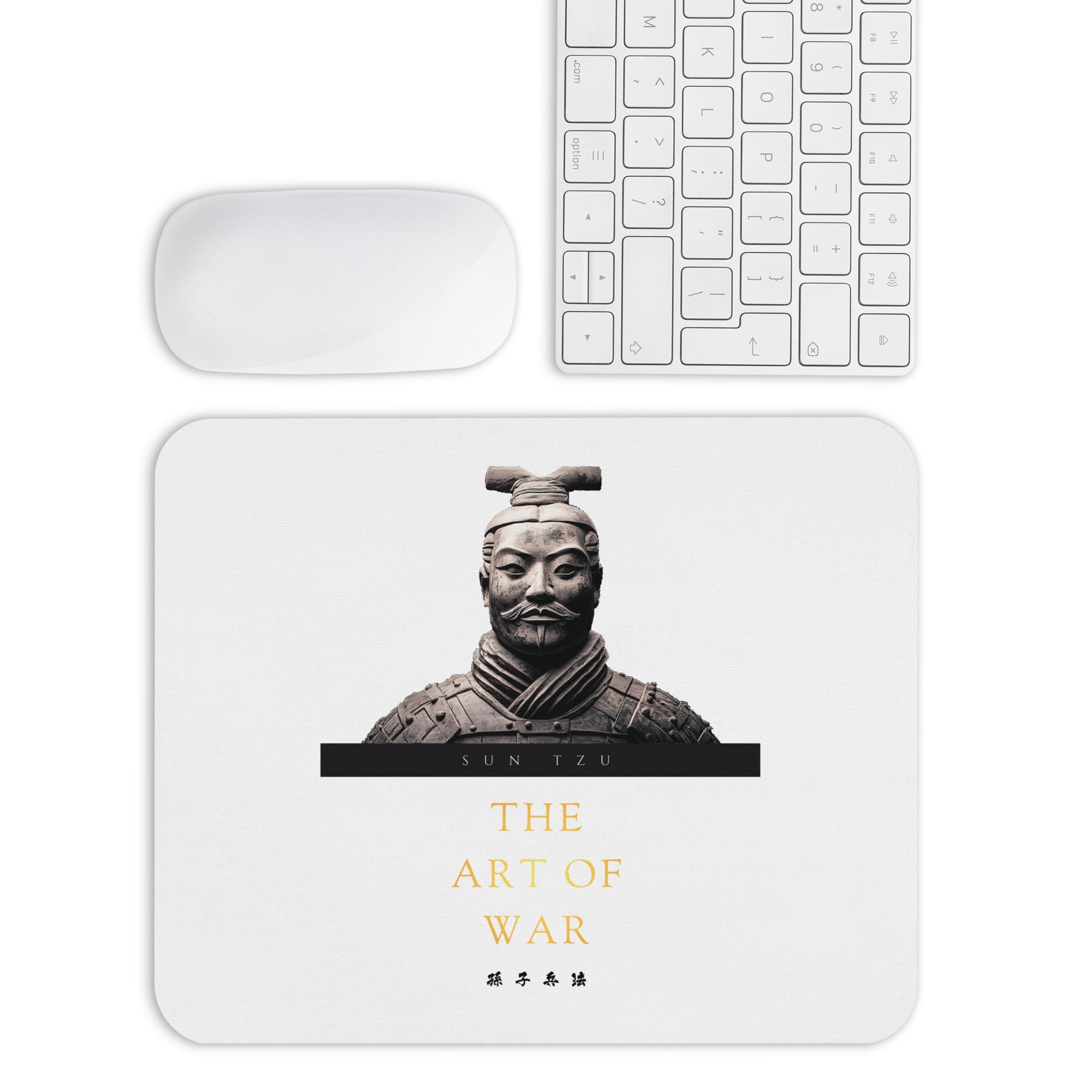 SUN TZU: THE ART OF WAR - Mouse Pad (White)