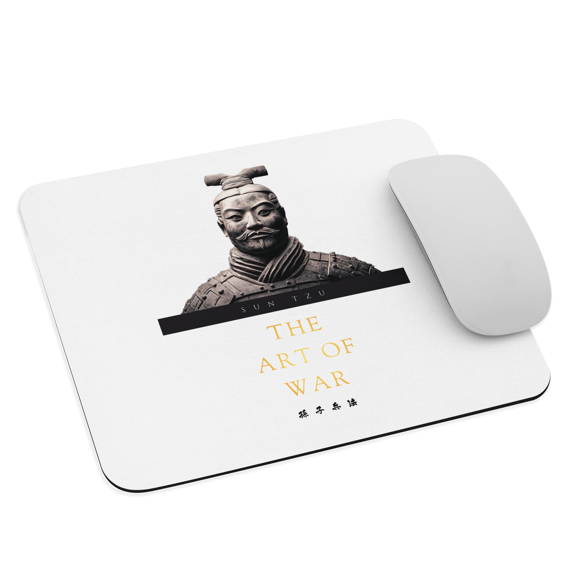 SUN TZU: THE ART OF WAR - Mouse Pad (White)