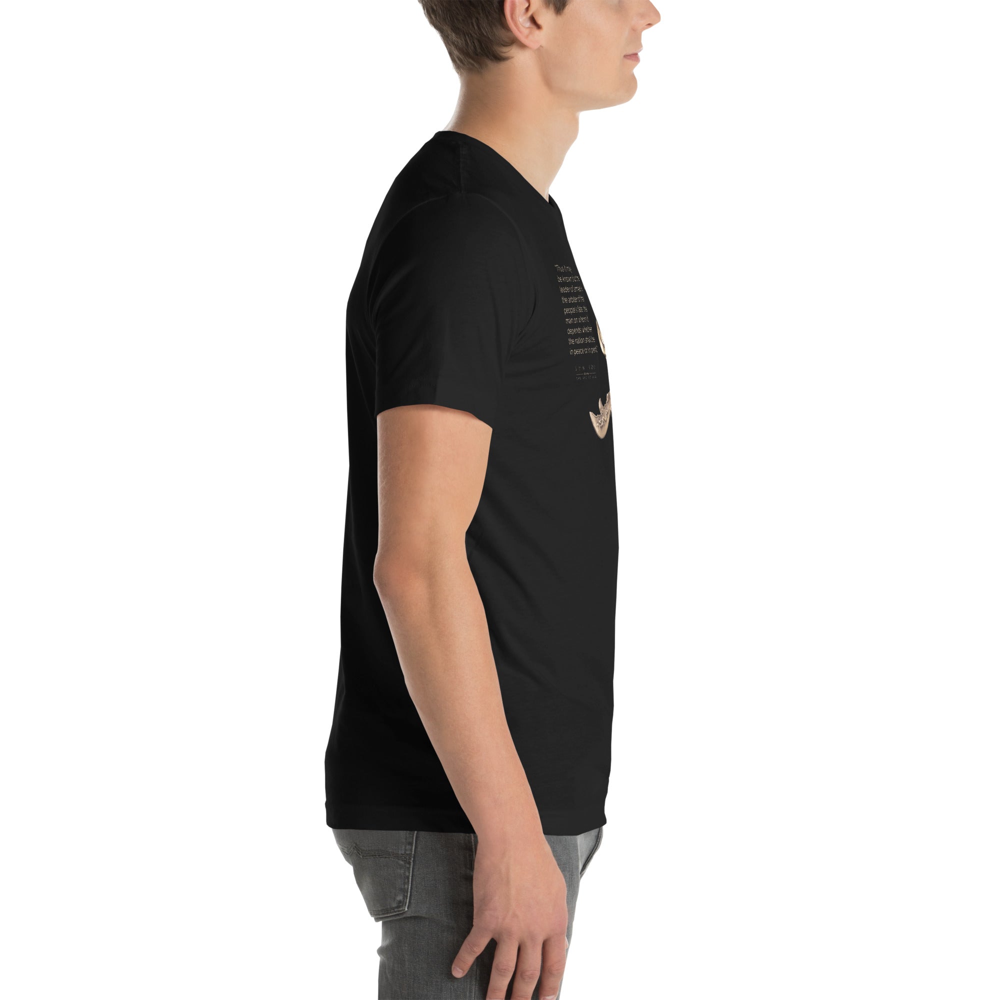 SUN TZU: THE ART OF WAR - “Thus It May Be Known That The Leader Of Armies Is The Arbiter Of The People’s Fate, The Man On Whom It Depends Whether The Nation Shall Be In Peace Or In Peril.” Unisex T-Shirt