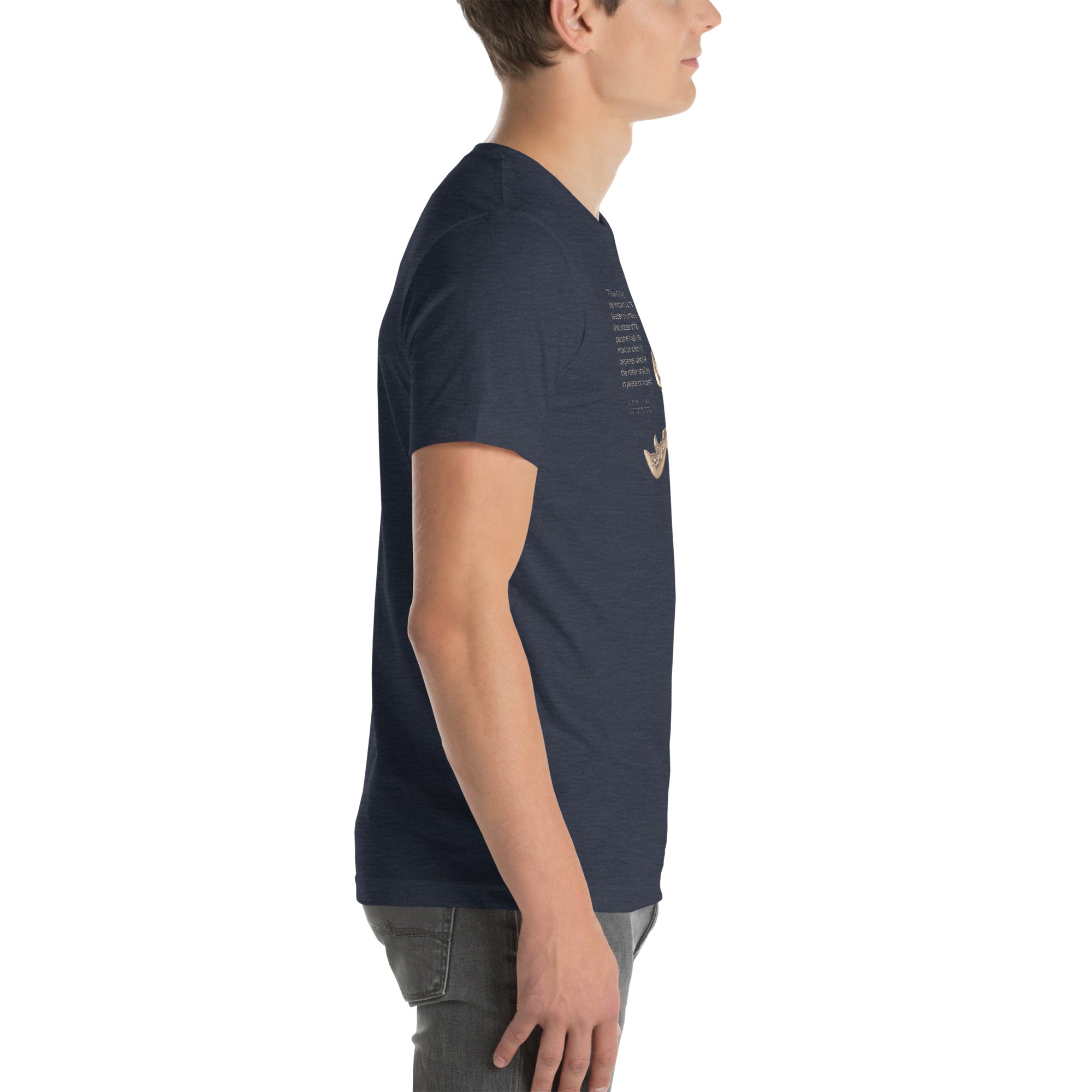 SUN TZU: THE ART OF WAR - “Thus It May Be Known That The Leader Of Armies Is The Arbiter Of The People’s Fate, The Man On Whom It Depends Whether The Nation Shall Be In Peace Or In Peril.” Unisex T-Shirt