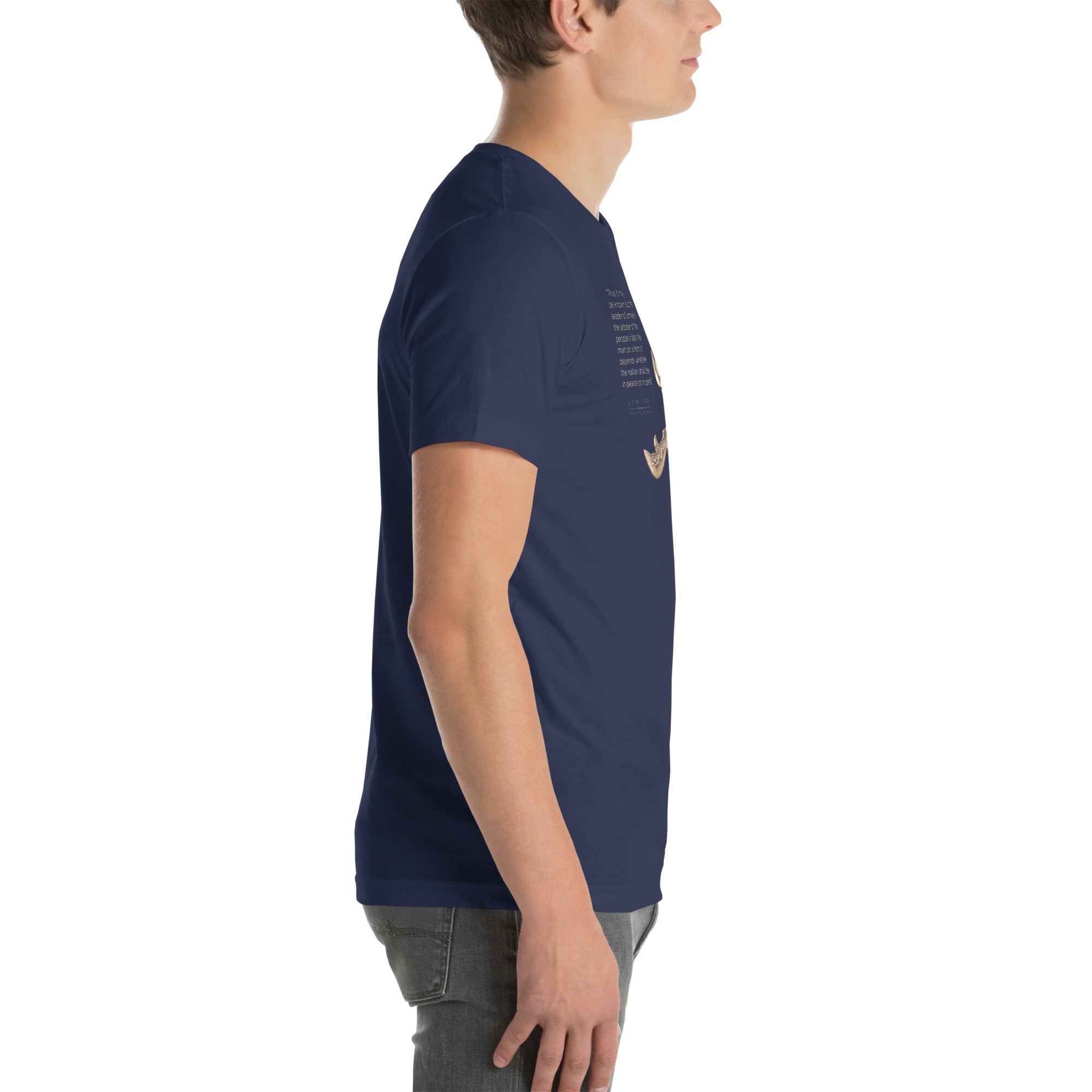 SUN TZU: THE ART OF WAR - “Thus It May Be Known That The Leader Of Armies Is The Arbiter Of The People’s Fate, The Man On Whom It Depends Whether The Nation Shall Be In Peace Or In Peril.” Unisex T-Shirt
